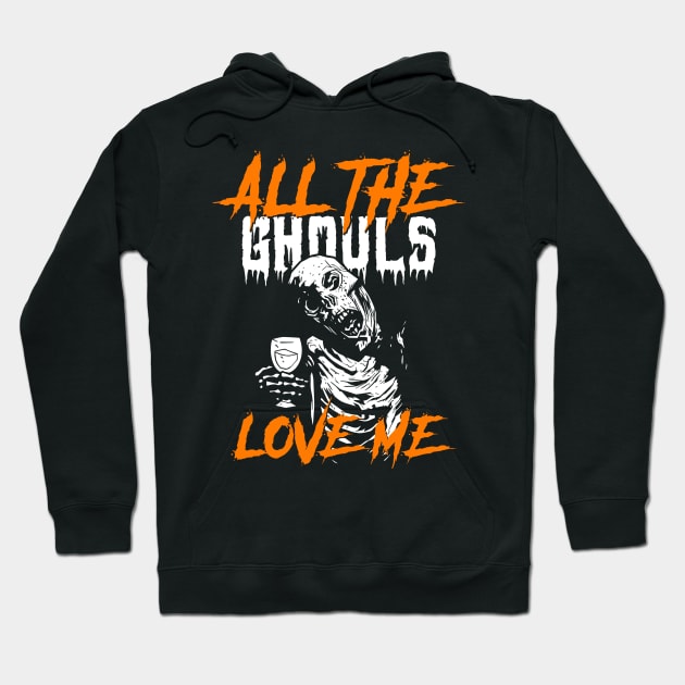 Halloween Love Ghoul Hoodie by Lin-Eve